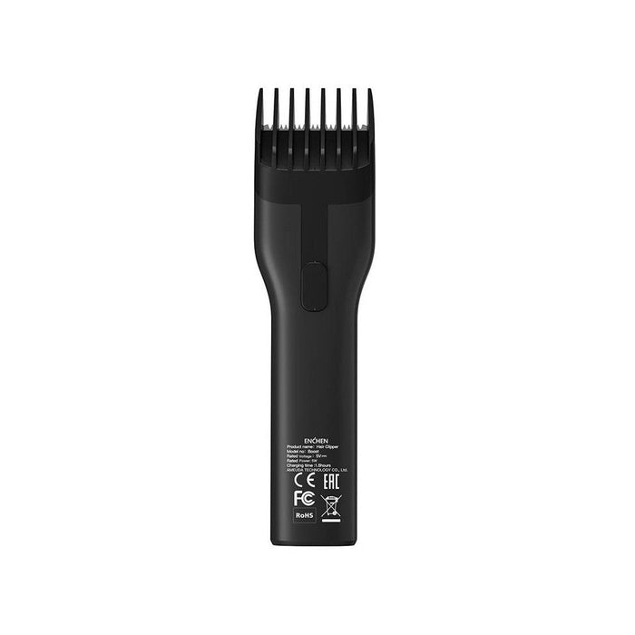 مجموعة ماكينة قص الشعر الكهربائية Enchen Boost - أسود