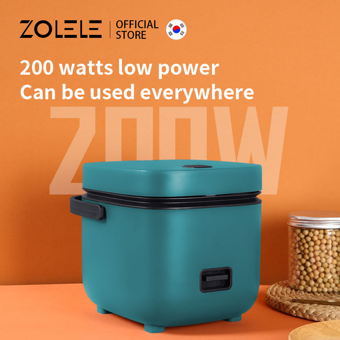 Zolele ZB001 迷你电动电饭锅 1.2L 容量 - 绿色