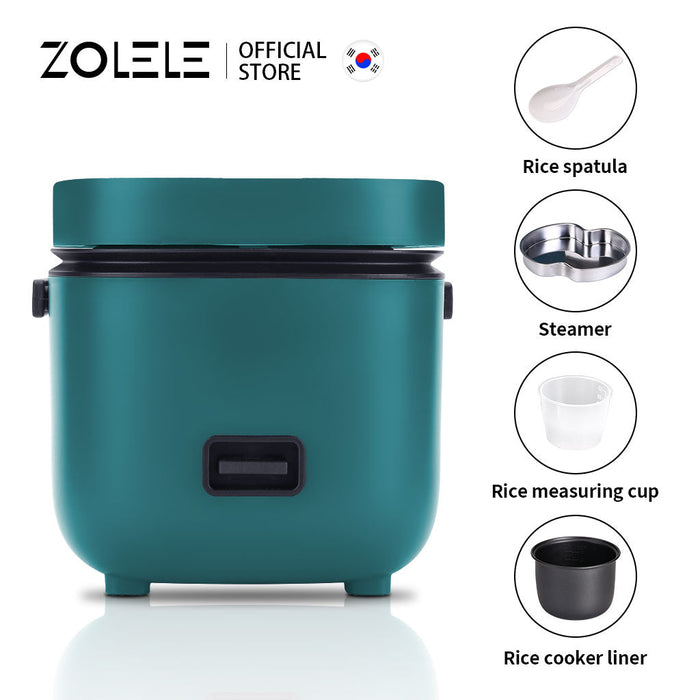Zolele ZB001 Electric Mini Rice Cooker 1.2L - Green