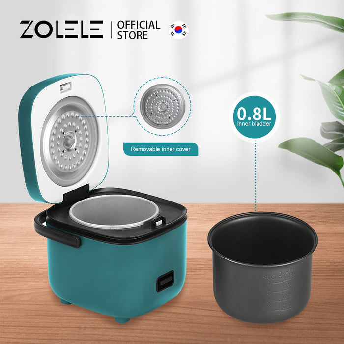 Zolele ZB001 Mini cuiseur à riz électrique Capacité 1,2 L - Vert