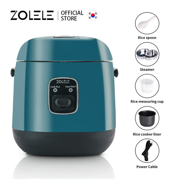 Zolele ZB004 Small Rice Cooker 1.2L - Green