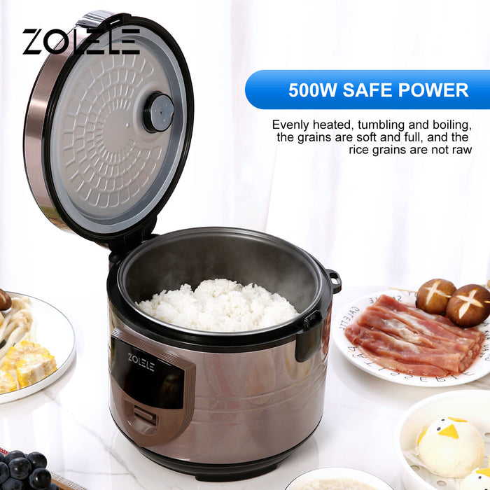 Zolele ZB501 Electric Rice Cooker 3L - Brown