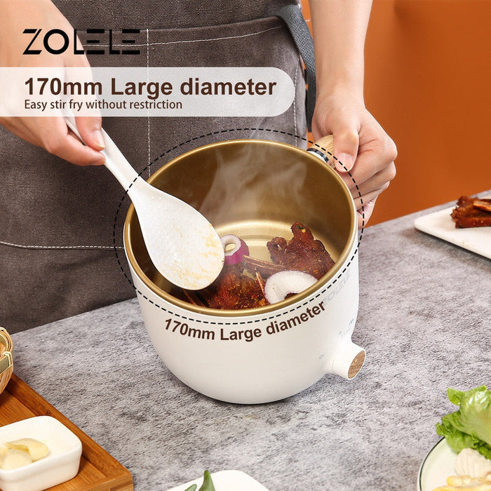 Cuiseur à riz électrique multifonction Zolele ZC302 1,5LL - Blanc