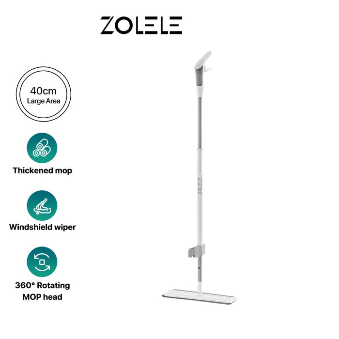 Zolele ZE003 Water Spray Mop  - White