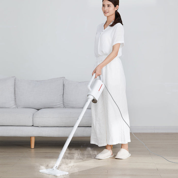 Deerma ZQ600 Multifunctional Handheld Steam Mop Floor Cleaner - White